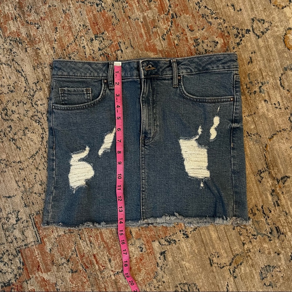 Jean skirt